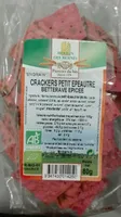 Crackers petit épeautre betterave épicée