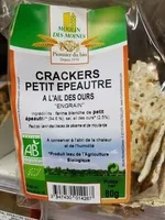 Crackers Petit Épeautre à l'Ail des Ours
