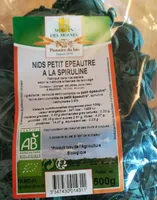 Nids petit épeautre à la spiruline