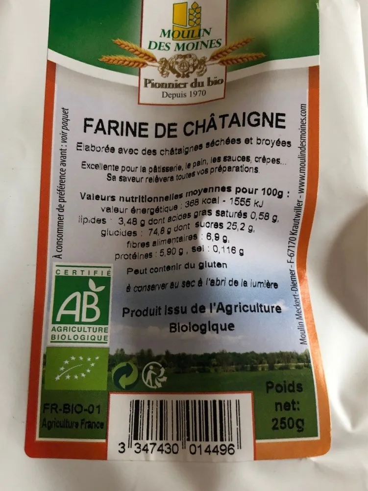 Farine de châtaigne