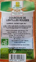 Couscous de lentilles rouges