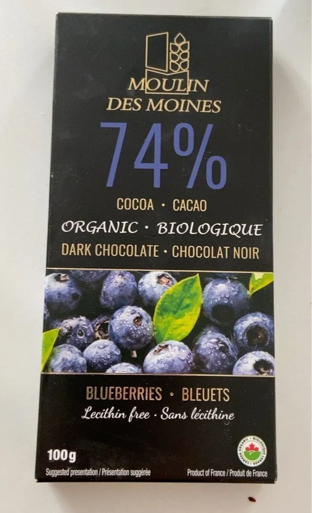 Blueberries Dark Chocolate