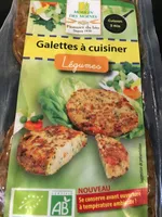 Gallettes à cuisiner Légumes