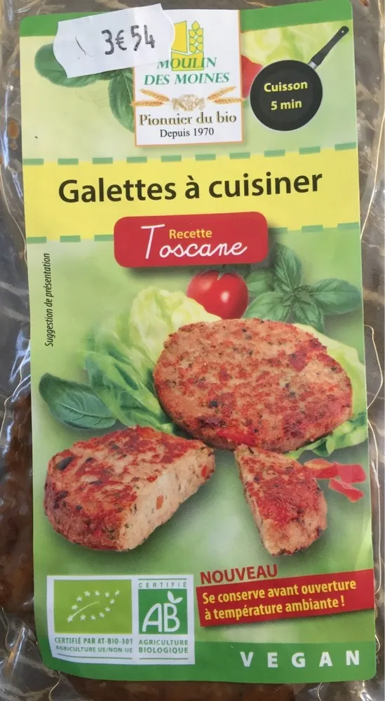 Galettes à cuisiner