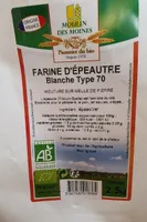 Farine d'épeautre type 70