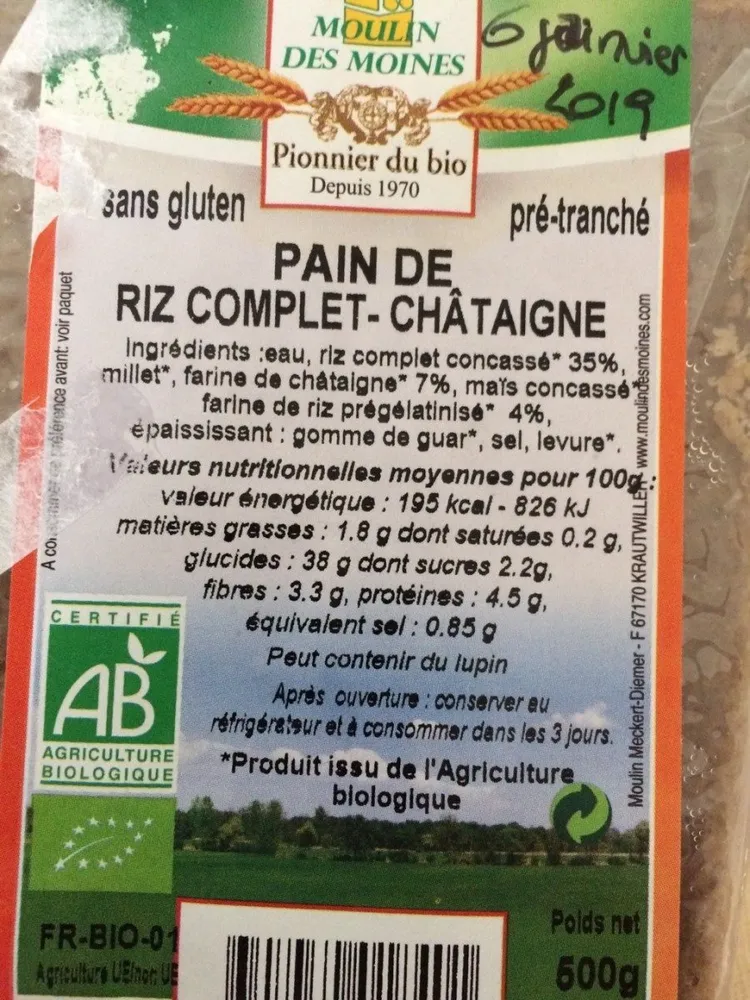Epicerie / Farines, Pains Et Tartines / Pain, Pain Précuit