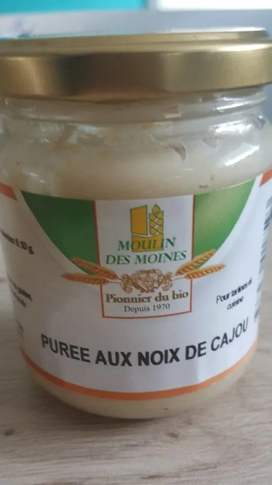 Purée aux noix de cajou