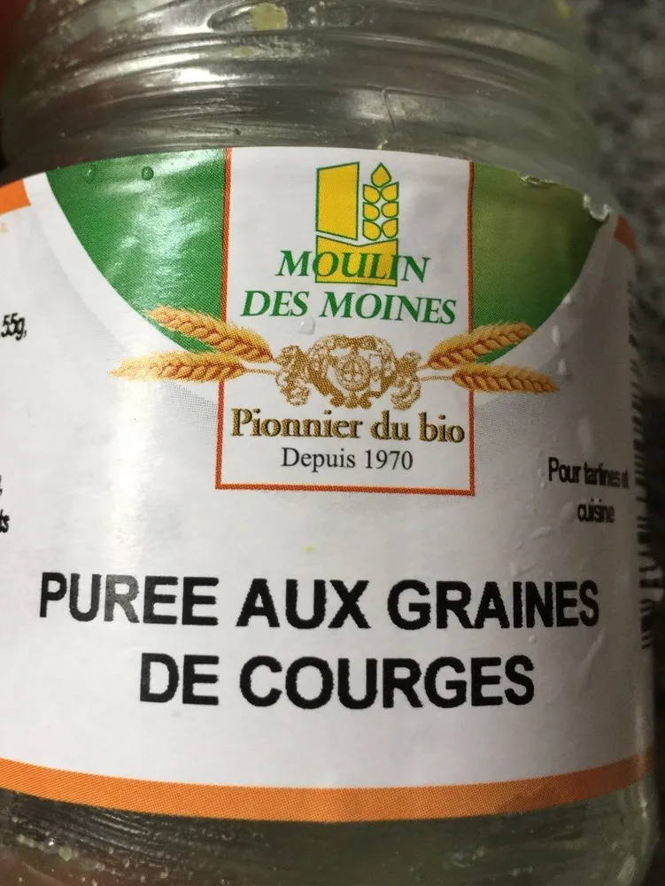 Purée aux graines de courge
