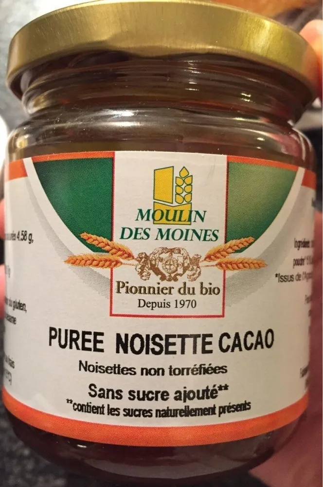 Puree noisette cacao
