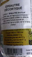 Epeautre décortiqué