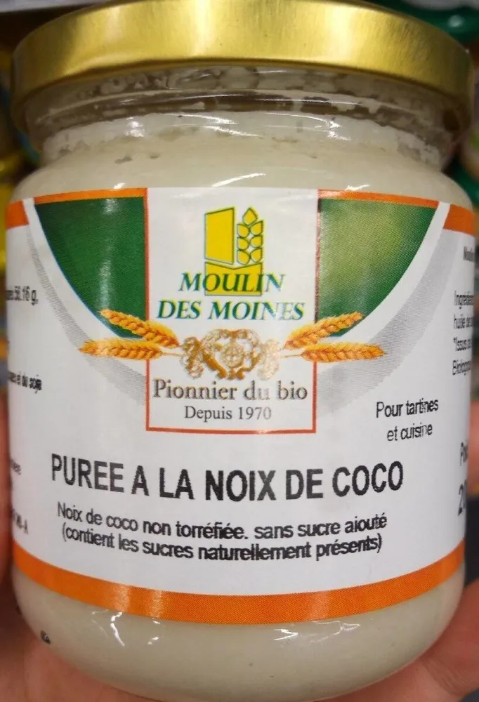 Purée à la noix de coco
