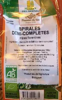 Spirales demi-complètes