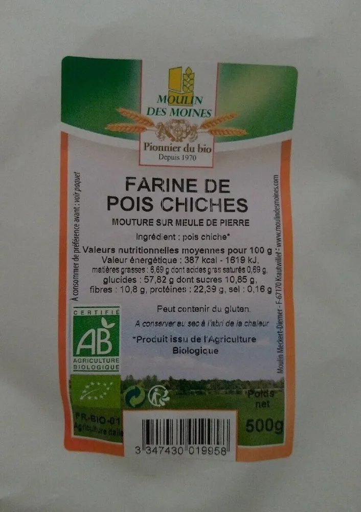 Farine de pois chiches