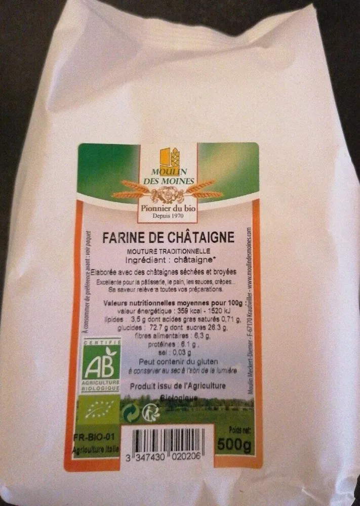 Farine de châtaigne
