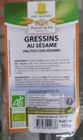 Gressins au sésame