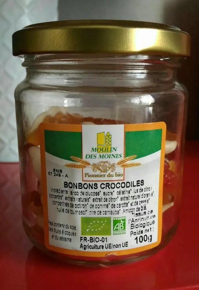 Bonbons crocodiles