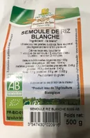 Semoule de riz blanche