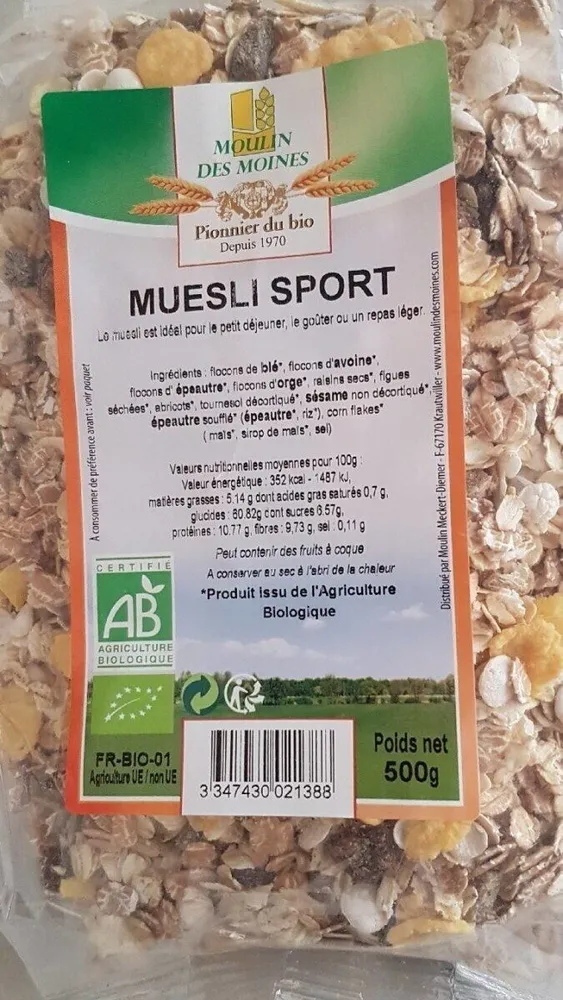 Muesli sport