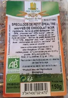 Speculoos petit epeautre chocolat noir