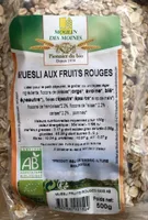 Muesli aux fruits rouges