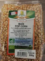 Mais pop corn bio