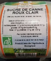SUCRE de CANNE Roux clair