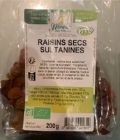 Raisons secs sultanines