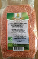 Lentilles rouges corail