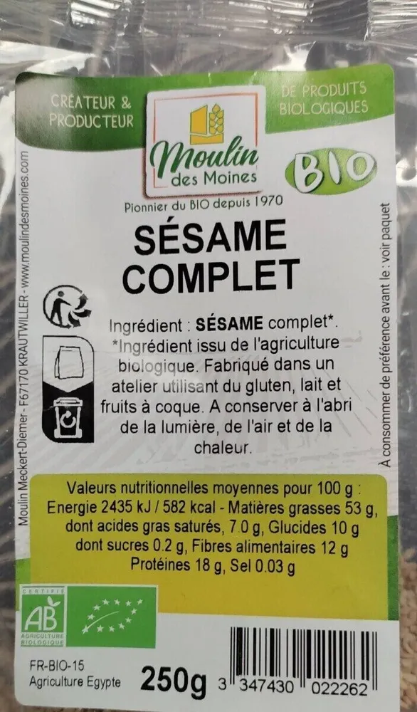 Sésame complet