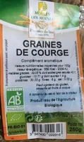 Graines de Courge