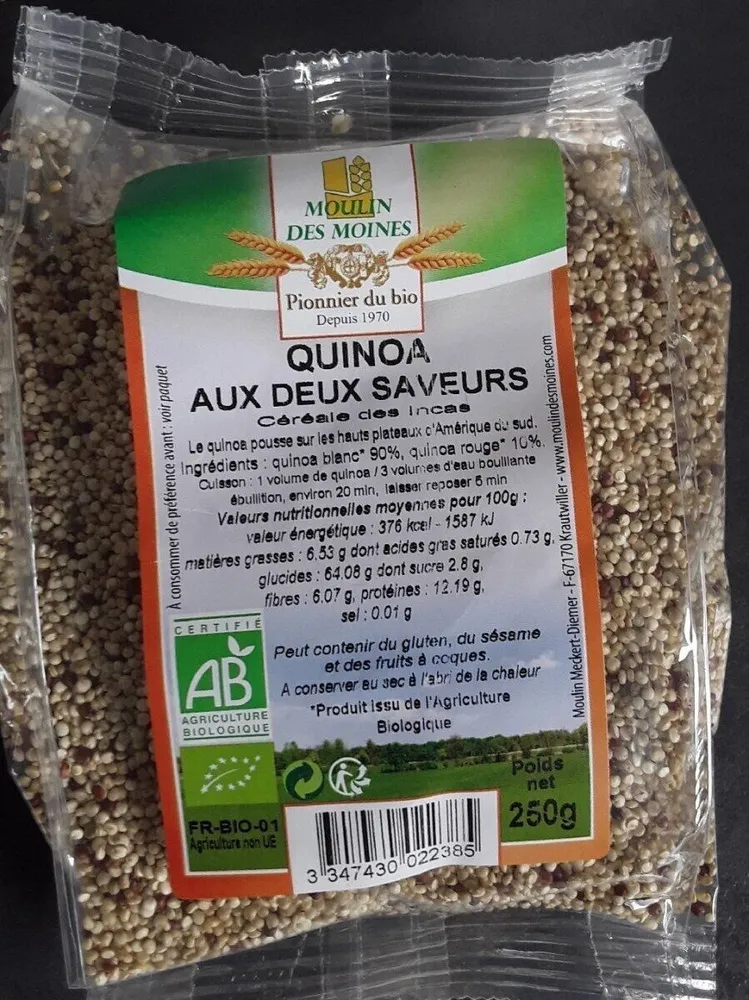 Quinoa aux deux saveurs