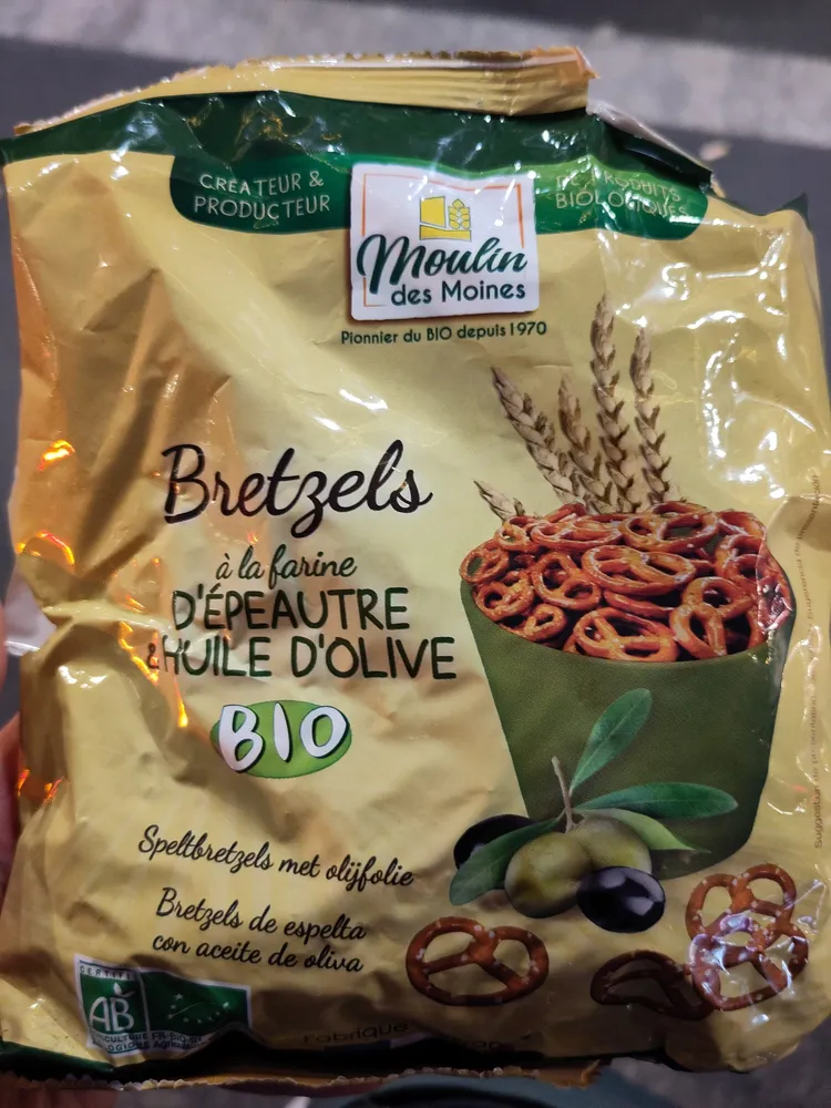 Bretzels d'épeautre à l'huile d'olive