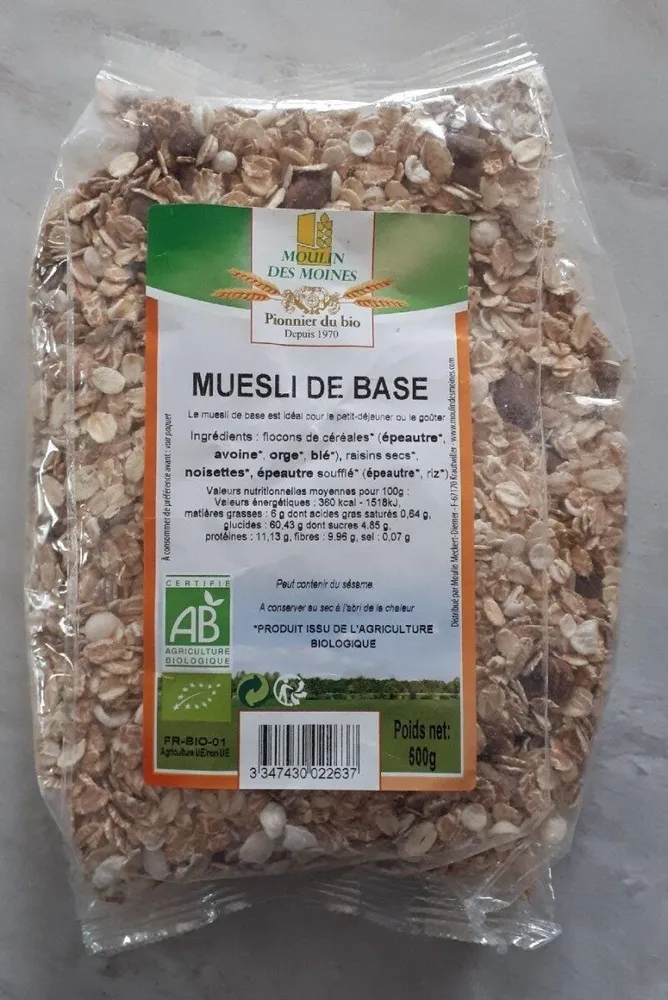 Muesli de base