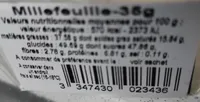 Millefeuille 35g