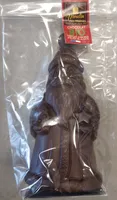 Père Noël étoile chocolat noir