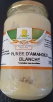 Purée d'amandes blanches