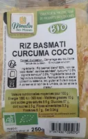 Riz basmati curcuma coco