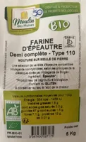 Farine d’épeautre demi-complète - T110