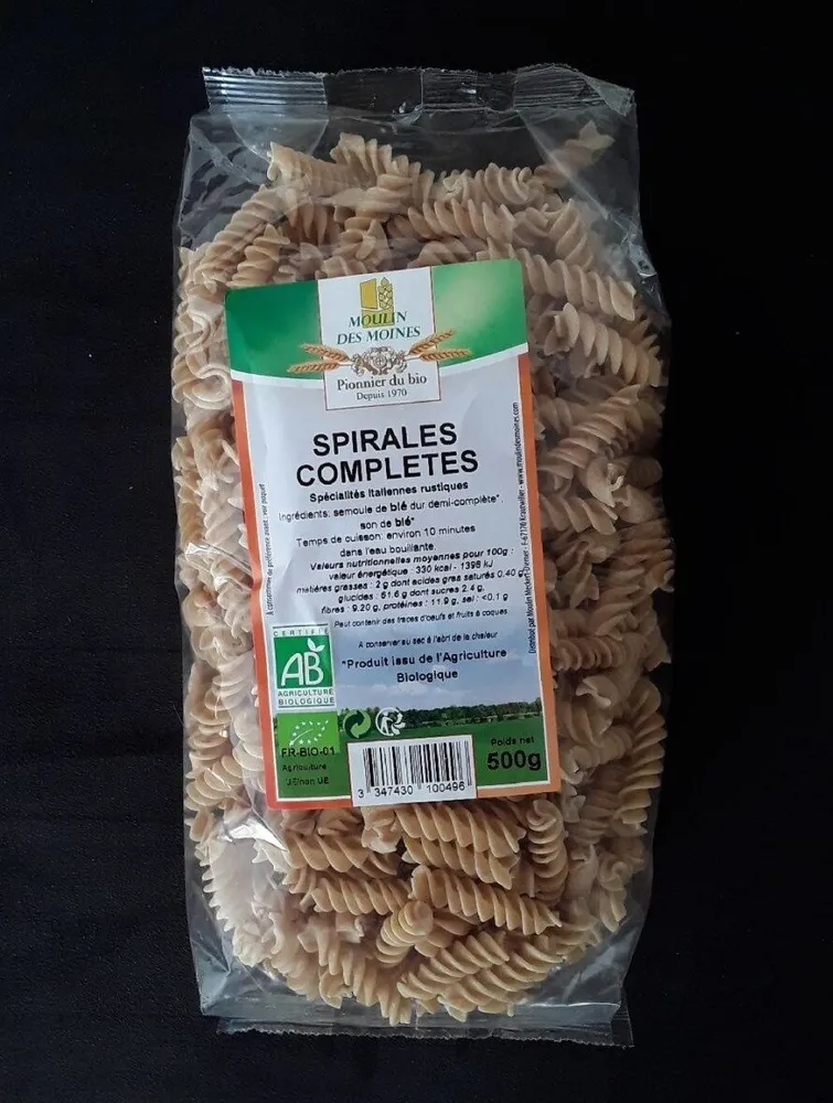 Spirales complètes