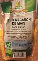 Petits macaroni de maïs