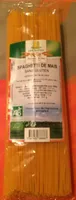 Spaghettis de maïs bio