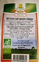 Mix Farine à pain épeautre châtaigne