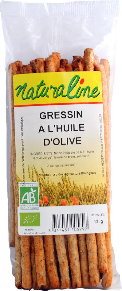 Gressin bio à l'huile d'olive
