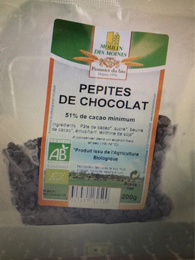 Pepites Chocolat Noir 60%