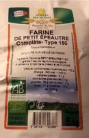 Farine de petit épeautre complète Type 150