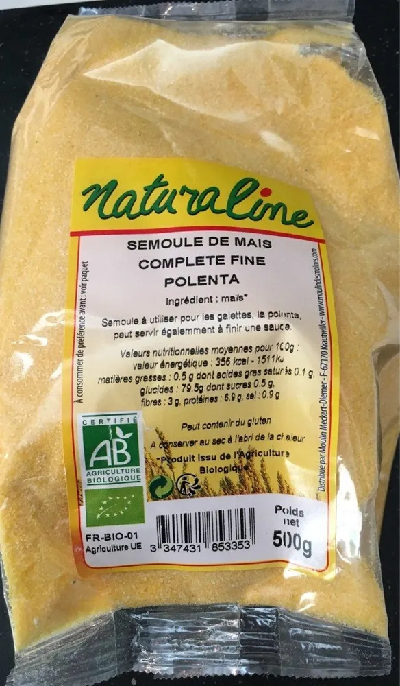 semoule de mais complete fine polenta