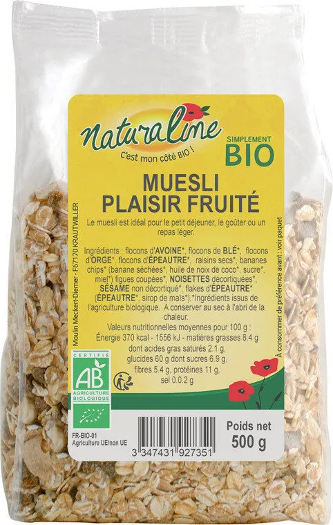 Muesli plaisir fruité