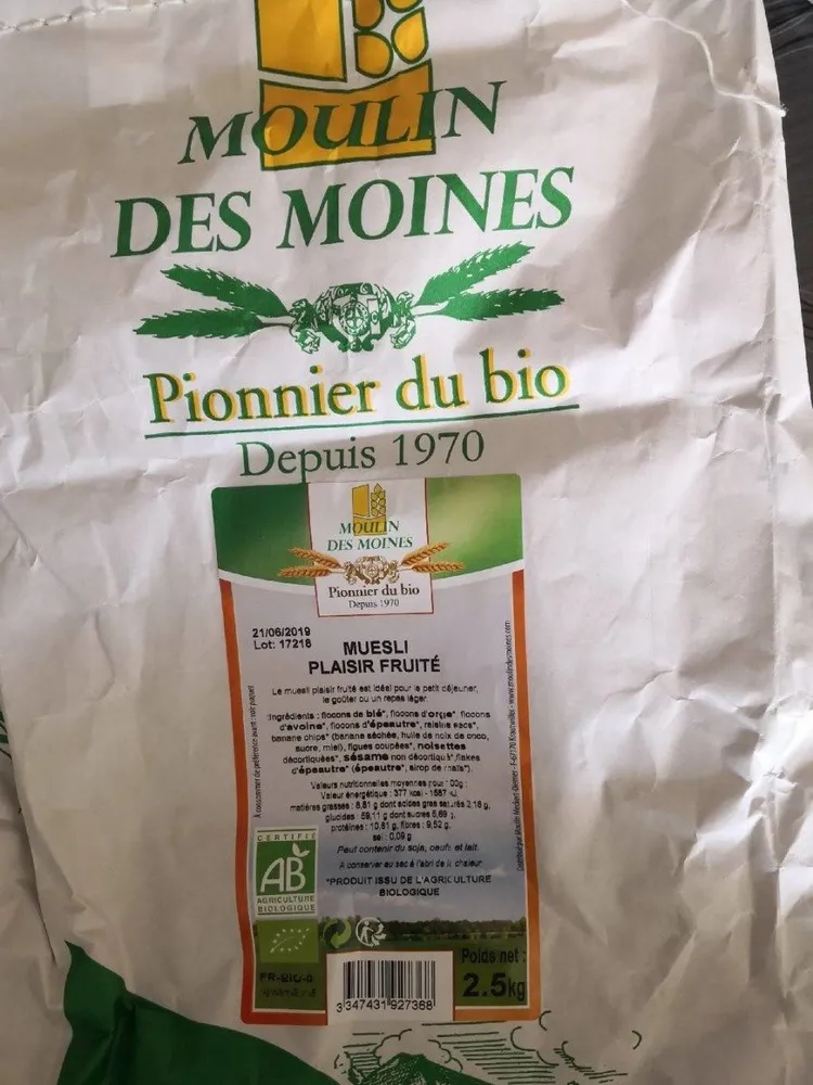 Muesli plaisir fruité