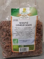 Riz soufflé caramelisé cacaoté