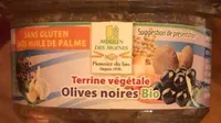 Terrine végétale Olives noires Bio